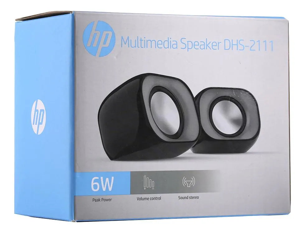 Parlante HP Multimedia 6 W (3,5 mm + USB)