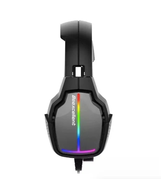 Audífonos Gamer Beexcellent (3,5 mm + USB LED)