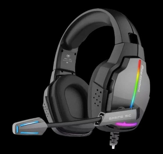 Audífonos Gamer Beexcellent (3,5 mm + USB LED)