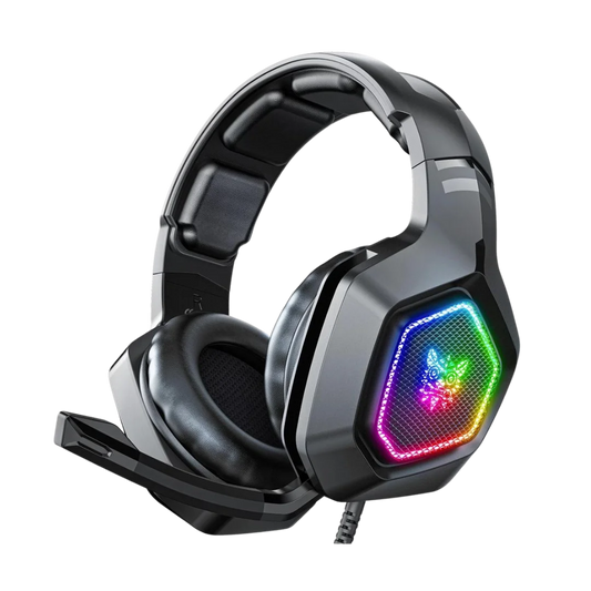 Audífonos Onikuma K10 7.1 RGB (3,5 mm + USB LED)