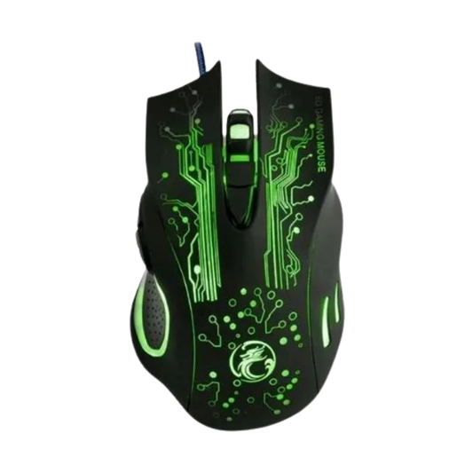Mouse Gamer IMICE X9 (2400 DPI · 6 botones · USB)