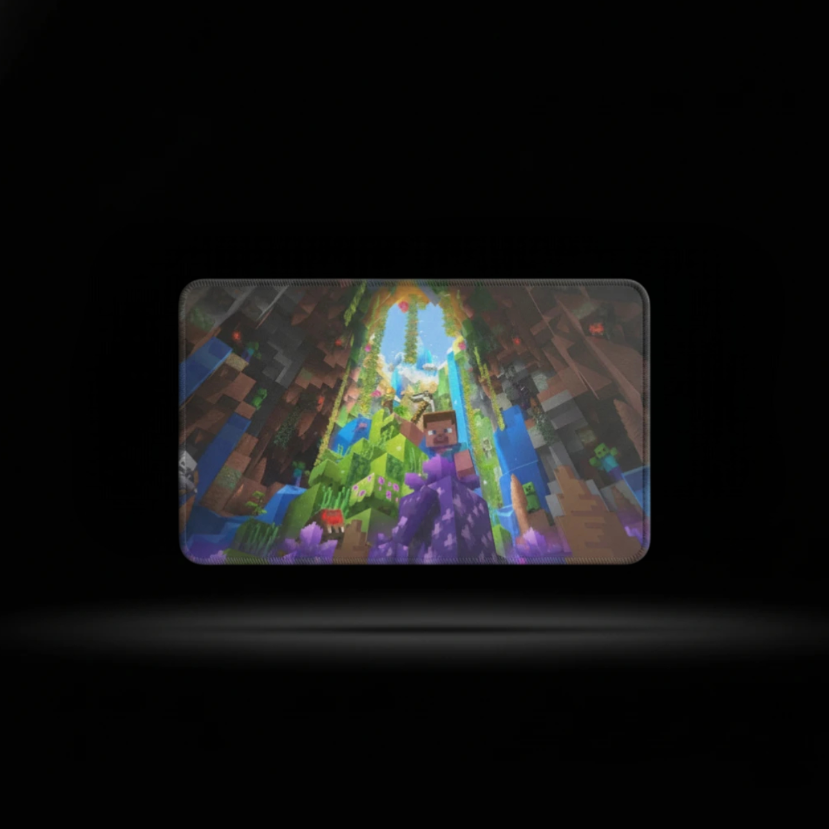 Mouse Pad Gamer Minecraft Diamante XL 90x40 cm