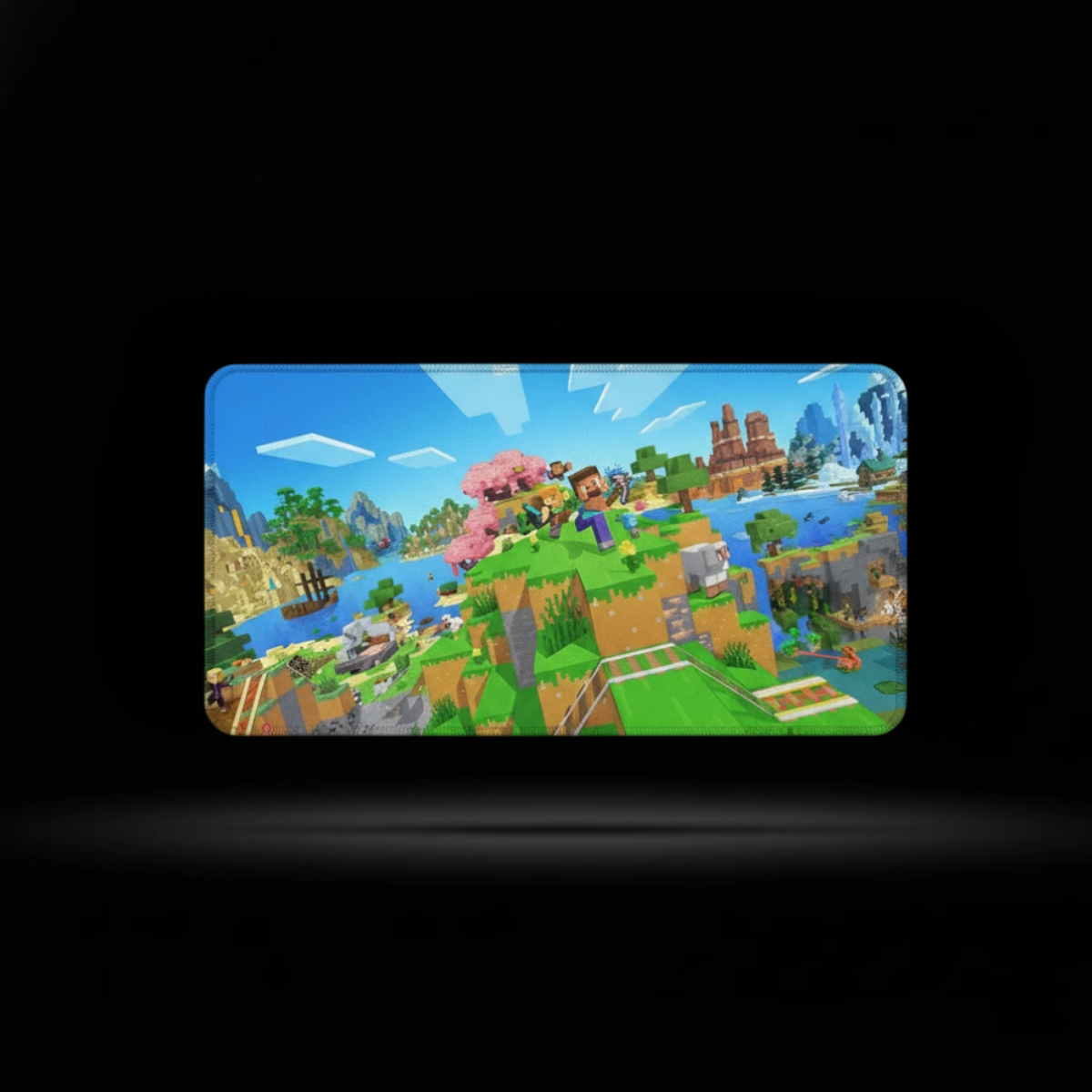 Mouse Pad Gamer Minecraft Overworld XL 90x40 cm