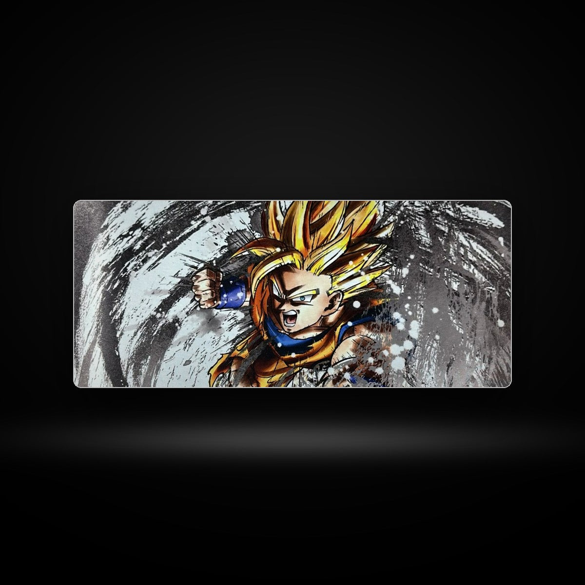 Mousepad gamer 70x30 cm Dragon Ball Goku Super Saiyajin, código A05