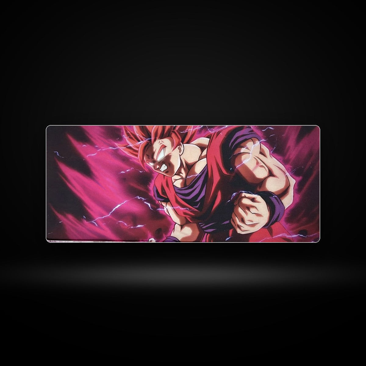 Mousepad gamer 70x30 cm Dragon Ball Super Goku Super Saiyajin God, código A08
