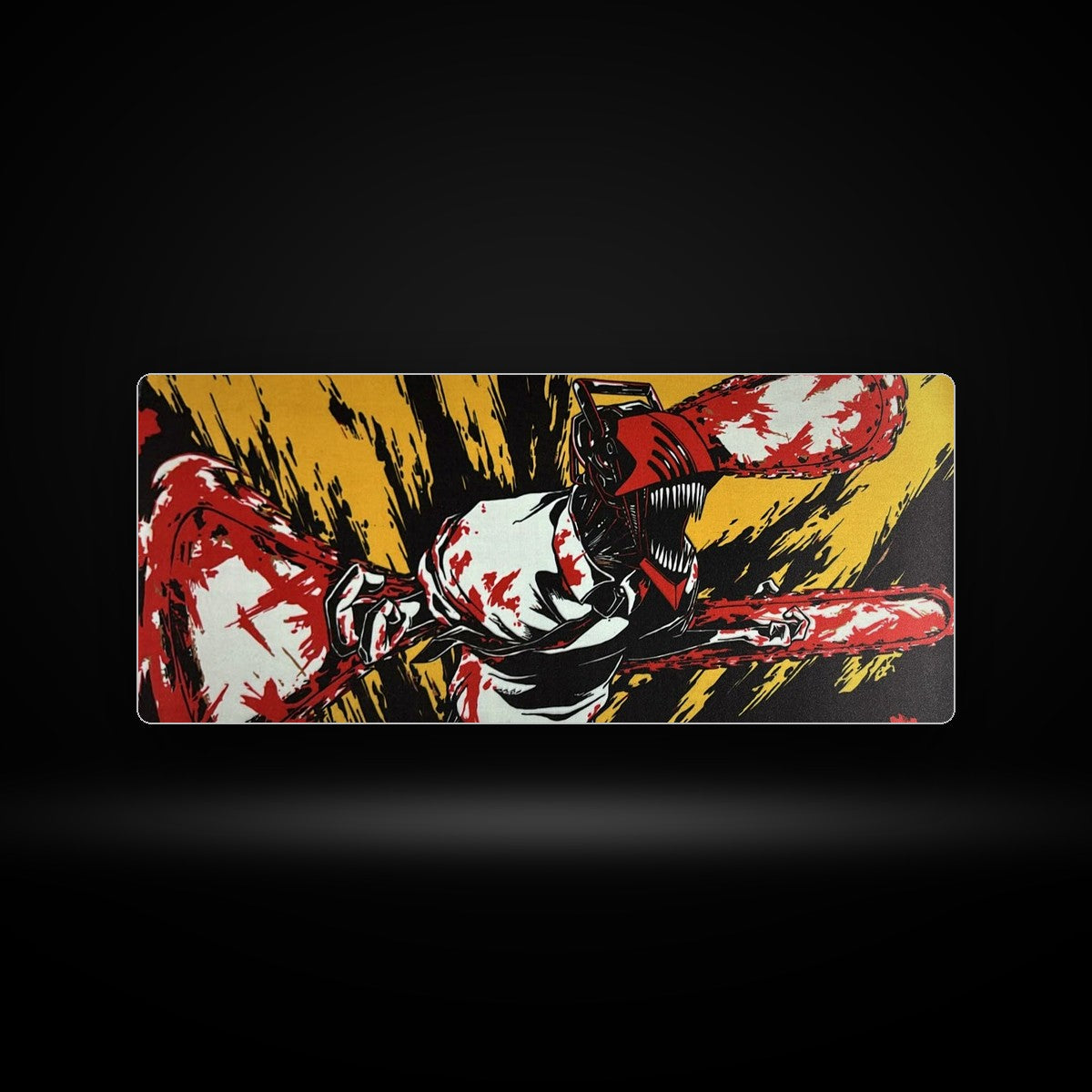 Mousepad gamer 70x30 cm Chainsaw Man, código A21