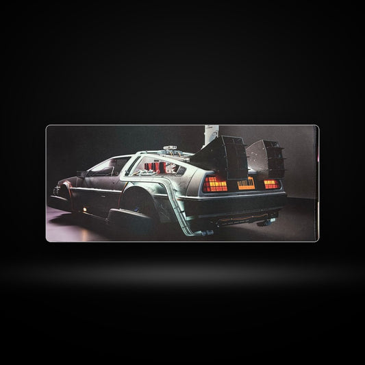 Mousepad gamer 70x30 cm Volver al Futuro DeLorean, código P05